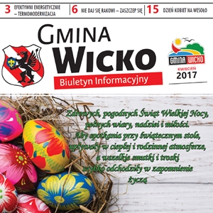 Poniżej zamieszczamy do pobrania Gmina Wicko – Biuletyn Informacyjny z kwietnia 2017 roku. Gmina Wicko – Biuletyn Informacyjny z kwietnia 2017 roku. (PDF 12,4 MB)