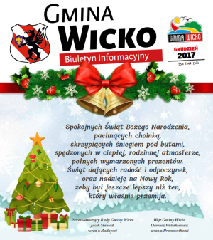 Gmina Wicko – Biuletyn Informacyjny z grudnia 2017 roku